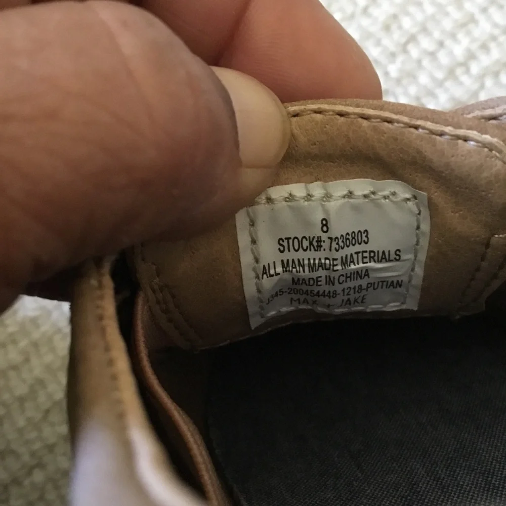 Classic Kids Dress Oxfords in Tan by MAXX